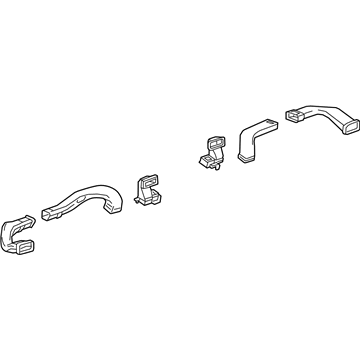 GM 23406916 Duct, Instrument Panel Outer Air Outlet