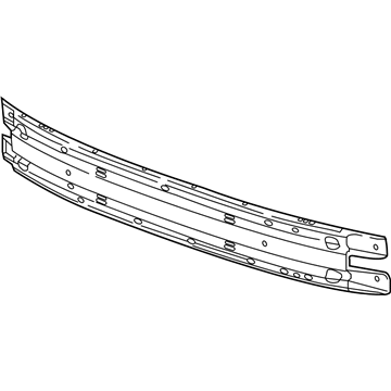 GM 84331465 Bar, Front Bpr Imp