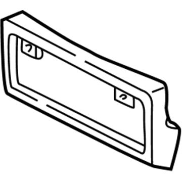 GM 15597389 Bracket, Front License