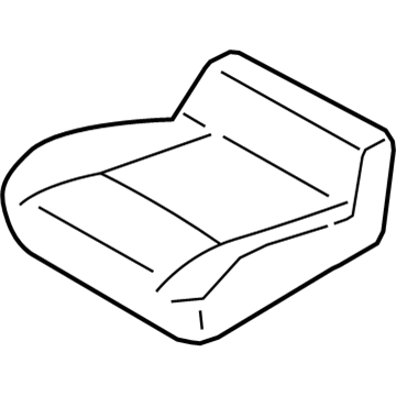 2015 Chevrolet City Express Seat Cushion Pad - 19317568