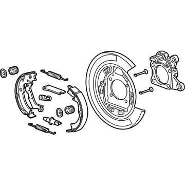 GM 95466035 Brake Assembly, Rear