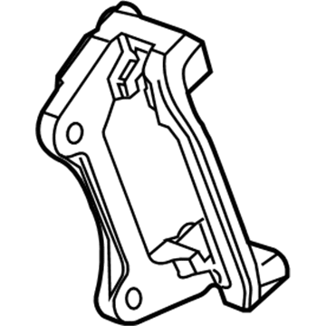 2015 Chevrolet Spark Brake Caliper Bracket - 95280755