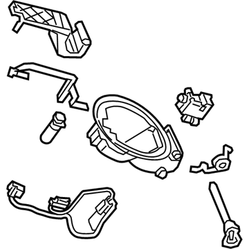 GM 22888025 Housing Assembly, Fuel Tank Filler Pipe