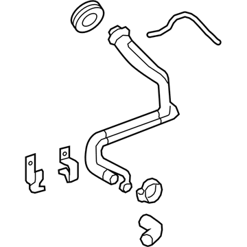 GM 92243055 PIPE, Fuel Tank Filler