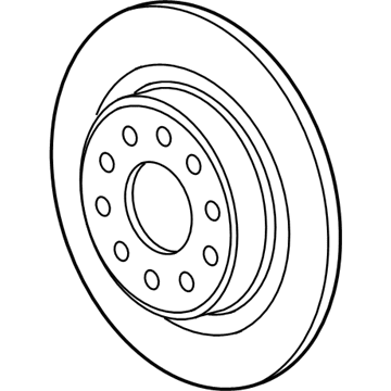 2018 Buick Regal Brake Disc - 13595819