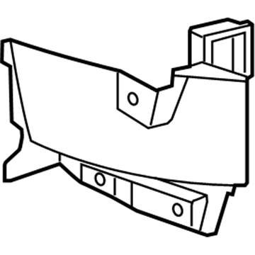 GM 94551791 Baffle Assembly, Radiator Air Lower