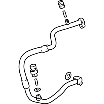 GM 22885710 Hose Assembly, A/C Evap Connect Hose/Tube & Compressor