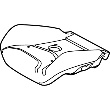 2015 Chevrolet SS Seat Cushion Pad - 92274638