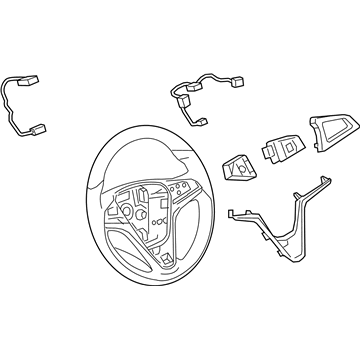 2018 Chevrolet Spark Steering Wheel - 42519029