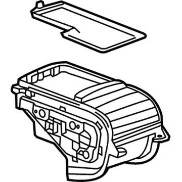 GM 95101828 Compartment,Front Floor Console Center