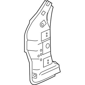 GM 92257123 Reinforcement, Body Hinge Pillar Lower