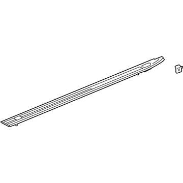 GM 84545083 Molding Assembly, Pubx Si Upr *Black