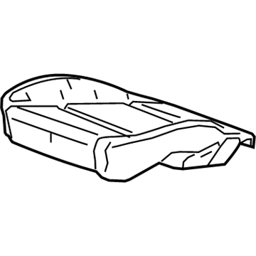2018 Chevrolet Traverse Seat Cushion Pad - 84512069