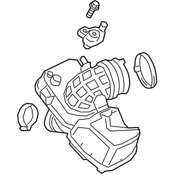 GM 84024042 Duct, A/Cl Otlt