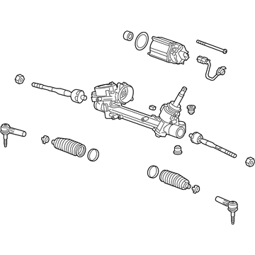 GM 84580633 Gear Assembly, Elec Dual Pinion Rack & Pinion S