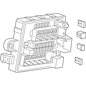 2019 Buick Enclave Fuse Box - 84281614