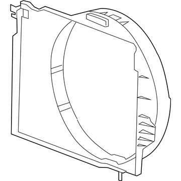 GM 15207758 Shroud,Engine Coolant Fan