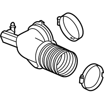 2017 Chevrolet Camaro Air Intake Coupling - 84486695