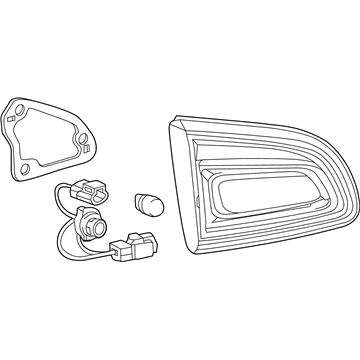 GM 23507293 Lamp Assembly, Rear Combination