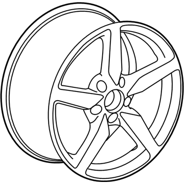 GM 22959760 Wheel, Front