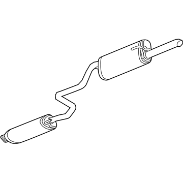 2014 Chevrolet Sonic Muffler - 94543606