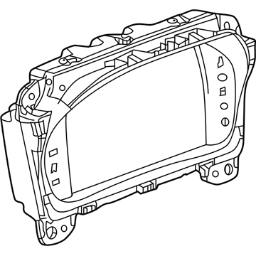 Chevrolet Volt Speedometer - 42705617