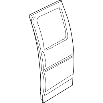 2001 GMC Savana Door Moldings - 15960360