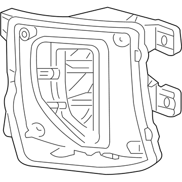 GM 84000614 Lamp Assembly, Front Fog