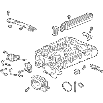 2018 Cadillac CTS Intake Manifold - 12701996