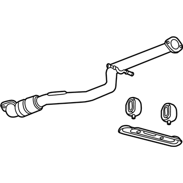 2018 Buick Regal Exhaust Pipe - 84238249