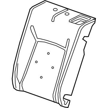 GM 39119143 Pad Assembly, R/Seat Bk