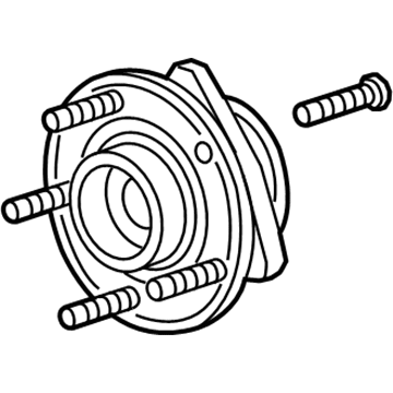 GM 13580686 Hub,Front Wheel(W/Bearing)