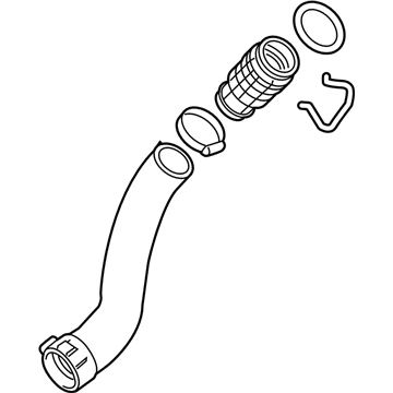 2017 Chevrolet Cruze Cooling Hose - 39014321