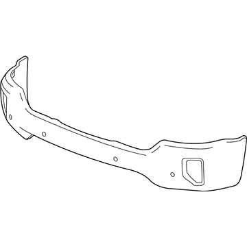 GM 84029793 Bar Assembly, Front Bumper Imp