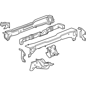 GM 15142468 Bar Assembly, Instrument Panel Tie