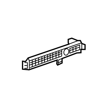 GM 84081101 Cover, Pass Compartment Air Filter Access Hole