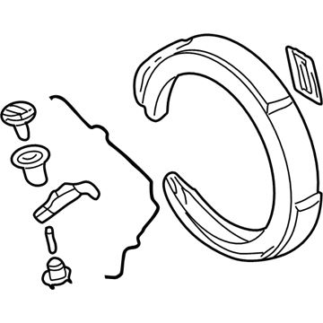 GM 18044586 Brake Kit,Rear Parking Brake (Repair)