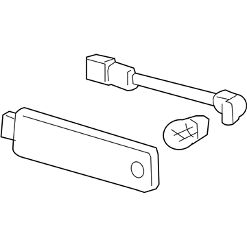 GM 25998290 Lamp Assembly, Rear Side Marker