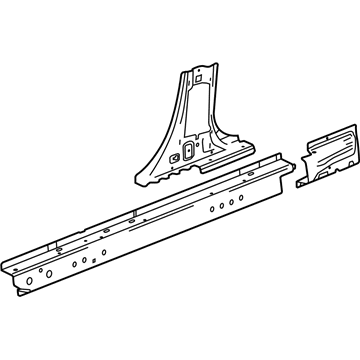 GM 42553146 Panel Assembly, Rocker Inner