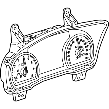 Cadillac XT5 Instrument Cluster - 84649836