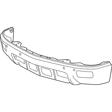 GM 23173677 Bar, Front Bumper Imp *Chrome