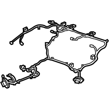 GM 23495424 Harness Assembly, Auxiliary Battery Wiring