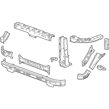 GM 84023465 Bar Assembly, Front End Upper Tie