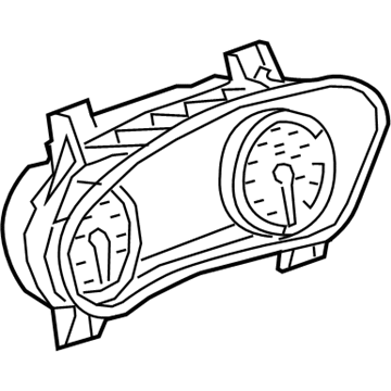 Cadillac XT4 Speedometer - 84535363
