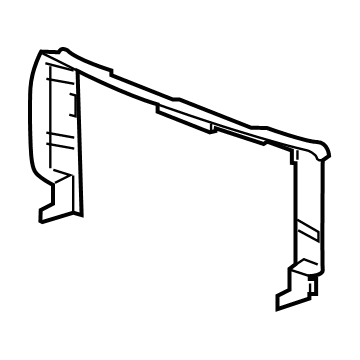 GM 84152203 Baffle, Front Bumper Shutter