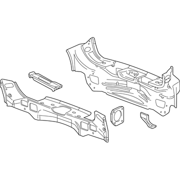 GM 23247579 Panel Assembly, Rear End