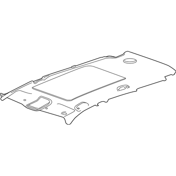 GM 84807167 Panel Assembly, Hdlng Tr *Black