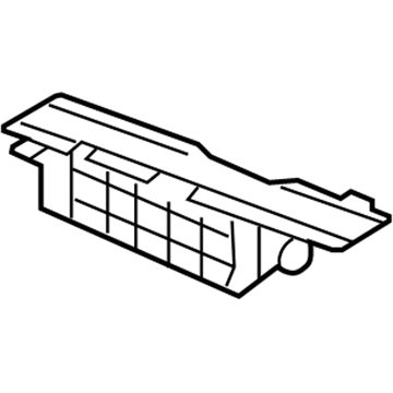 GM 10310997 Duct Assembly, Windshield Defroster Nozzle