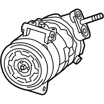 Chevrolet SS A/C Compressor - 92458715