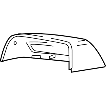 GMC Acadia Mirror Cover - 23388828